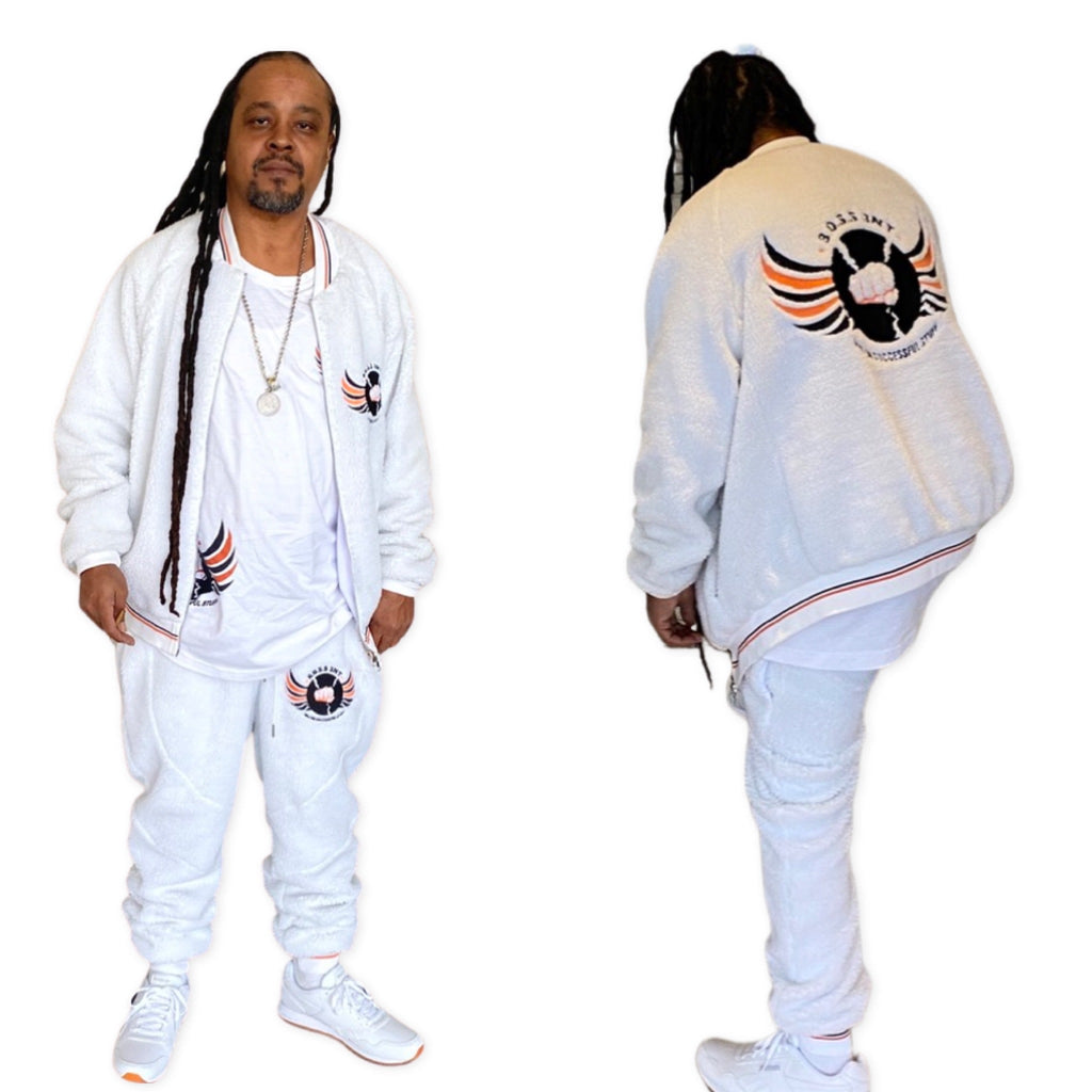 GOAT Belly ice white outfit front and back