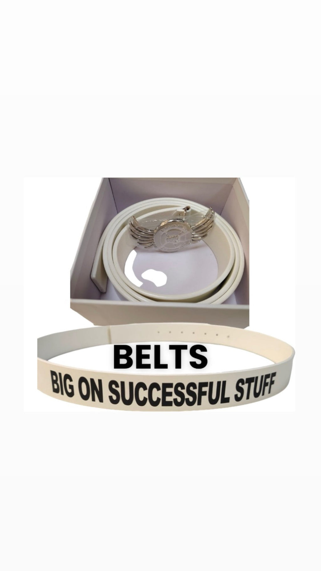 B.O.S.S. leather belt product detail