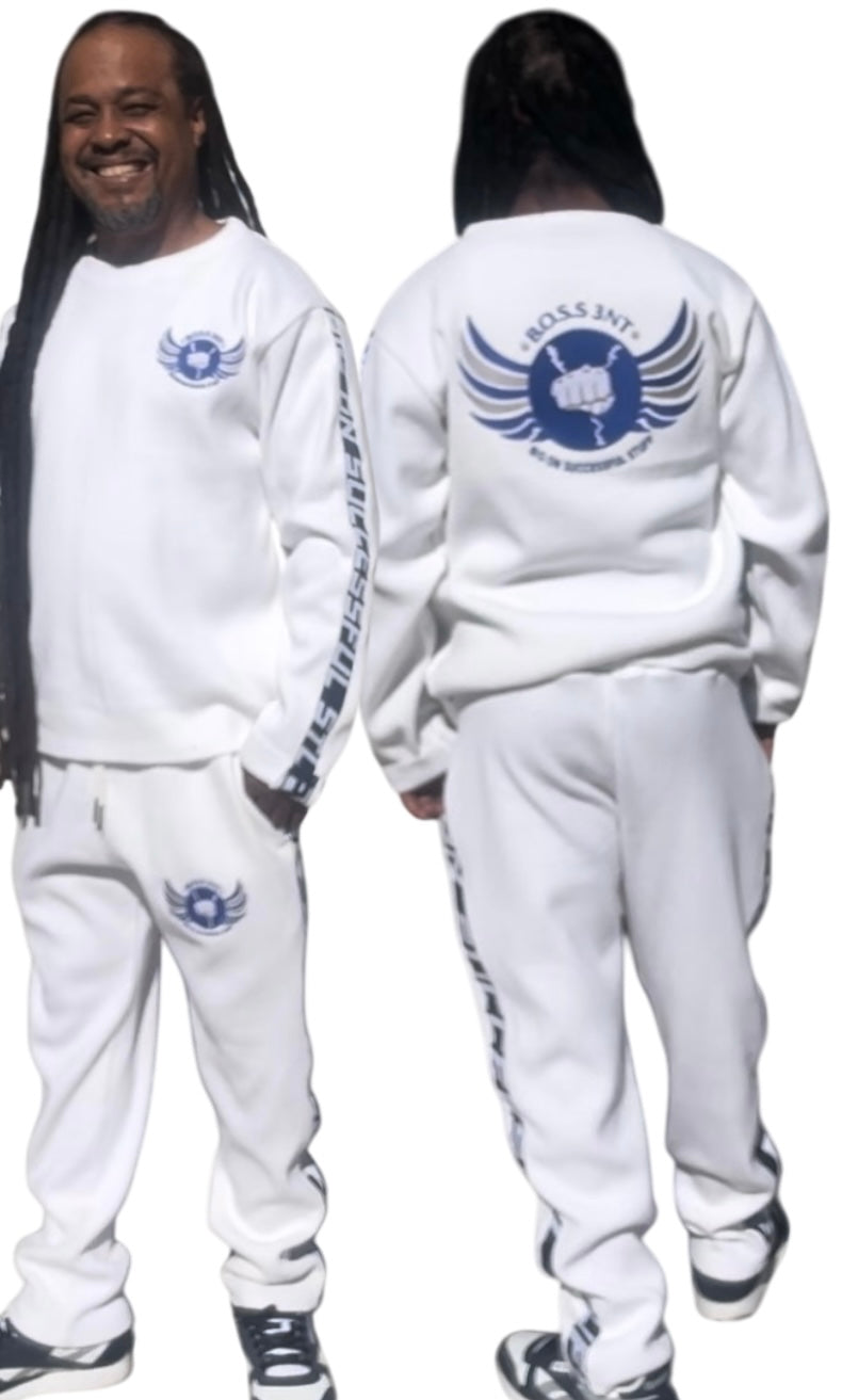 B.O.S.S. 3NT Cashmere Sweatsuit Blue photo 6