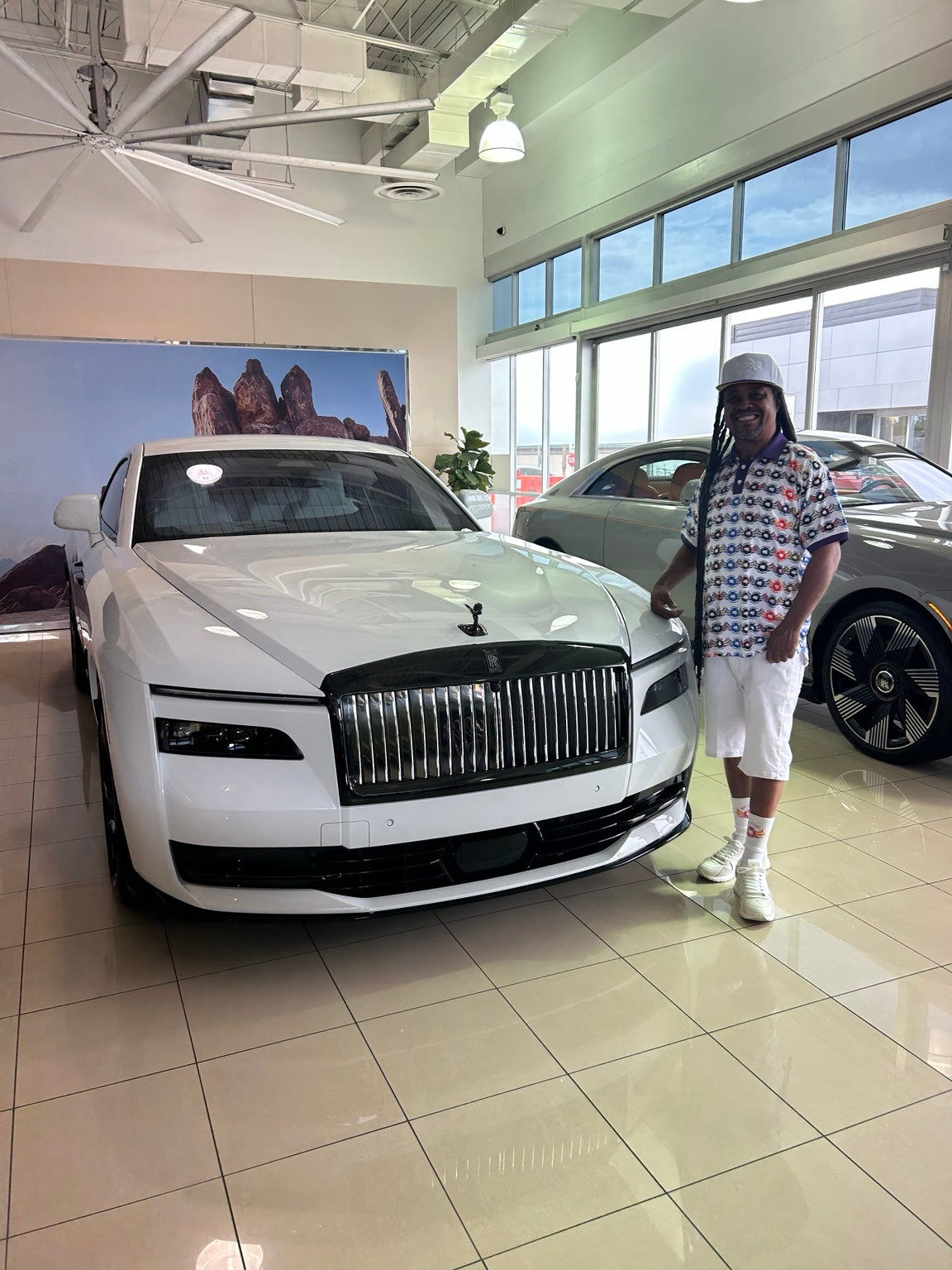 B.O.S.S. 3NT Ice White shorts 3