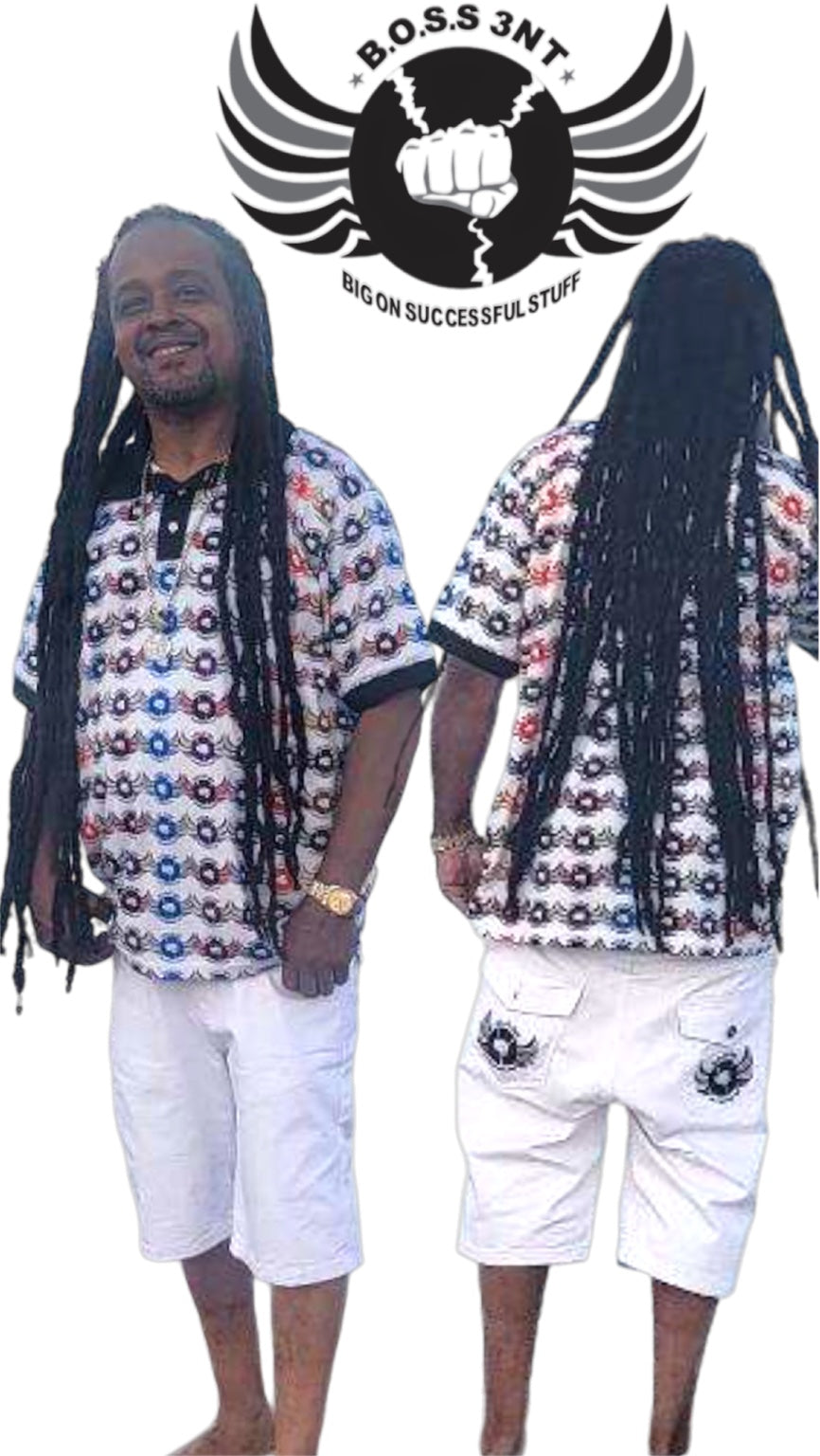 B.O.S.S. 3NT Ice White shorts 5