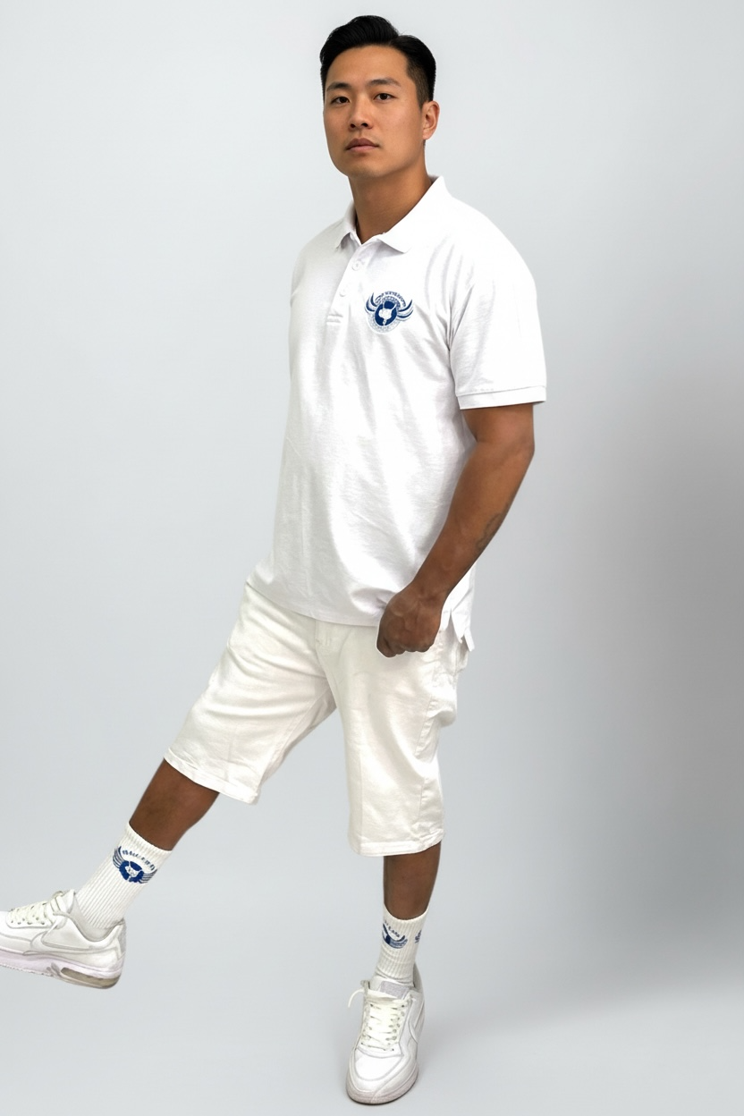 B.O.S.S. 3NT Ice White Polo — photo 2